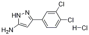 5-Amino-3-(3，4-dichlorophenyl)pyrazole Hydrochloride Chemical Structure