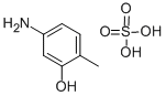 5-Amino-2-Hydroxytoluene Sulfate Chemische Struktur