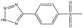 5-[4-(Methylsulfonyl)phenyl]-2H-tetrazole Chemical Structure