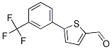 5-[3-(Trifluoromethyl)phenyl]thiophene-2-carbaldehyde Chemical Structure