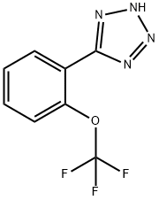 5-[2-(Trifluoromethoxy)phenyl]-2H-tetrazole 化学構造