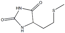 5-[2-(Methylthio)ethyl]hydantoin Chemical Structure