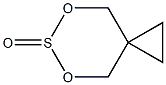 5，7-Dioxa-6-thiaspiro[2.5]octane 6-oxide Chemical Structure