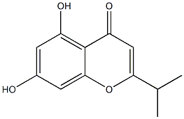 5，7-Dihydroxy-2-isopropylchromone Chemical Structure