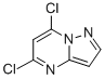 5，7-dichloropyrazolo[1，5-a]pyrimidine Chemische Struktur