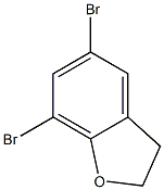 5，7-Dibromo-2，3-dihydrobenzofuran التركيب الكيميائي