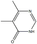 5，6-Dimethylpyrimidin-4(3H)-one Chemical Structure