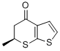 5，6-Dihydro-6-methyl-4H-thieno[2，3-b]thiopyran-4-one Chemische Struktur