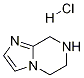 5，6，7，8-tetrahydroimidazo[1，2-a]pyrazine hydrochloride التركيب الكيميائي