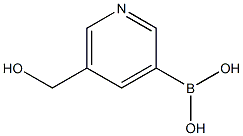 5-(Hydroxymethyl)pyridine-3-boronic Acid Chemical Structure