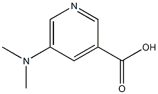 5-(Dimethylamino)nicotinic Acid 化学構造