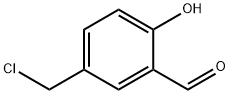 5-(Chloromethyl)-2-hydroxybenzaldehyde Chemische Struktur