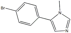 5-(4-Bromophenyl)-1-methylimidazole Chemical Structure