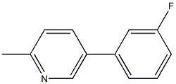 5-(3-Fluorophenyl)-2-Methyl-Pyridin Chemical Structure