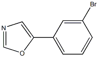 5-(3-Bromophenyl)oxazole Chemische Struktur