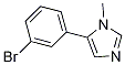 5-(3-Bromophenyl)-1-methylimidazole Chemische Struktur