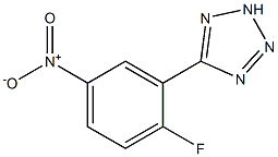 5-(2-Fluoro-5-nitrophenyl)-2H-tetrazole Chemical Structure