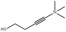 4-TRIMETHYLSILYL-3-BUTYN-1-OL Chemische Struktur