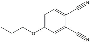 4-Propoxyphthalonitrile Chemical Structure