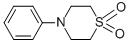 4-Phenylthiomorpholine 1，1-Dioxide Chemical Structure