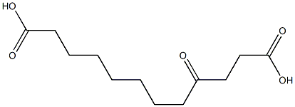 4-Oxododecanedioic acid Chemical Structure