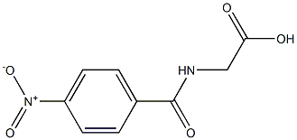 4-Nitrohippuric Acid Chemical Structure