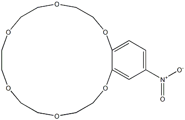 4'-Nitrobenzo-18-crown 6-Ether Chemical Structure