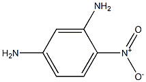 4-Nitro-1，3-phenylenediamine 化学構造