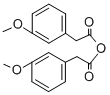 4-Methoxyphenylacetic Anhydride Chemische Struktur