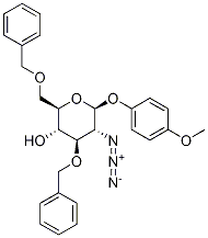 4-Methoxyphenyl 2-Azido-3，6-di-O-benzyl-2-deoxy-β-D-glucopyranoside Chemical Structure