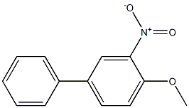 4-Methoxy-3-nitrobiphenyl 化学構造