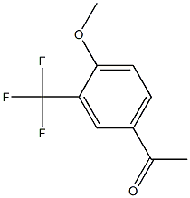 4-Methoxy-3-(Trifluoromethyl)Acetophenone Chemical Structure