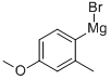 4-Methoxy-2-methylphenylmagnesium bromide Chemical Structure