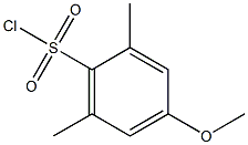 4-Methoxy-2，6-dimethylbenzenesulfonyl Chloride التركيب الكيميائي