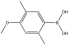 4-Methoxy-2，5-dimethylphenylboronic Acid Chemische Struktur