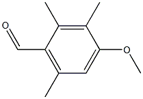 4-Methoxy-2，3，6-trimethylbenzaldehyde Chemical Structure