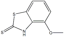 4-Methoxy-1，3-Benzothiazole-2-Thiol التركيب الكيميائي