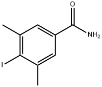 4-Iodo-3，5-dimethylbenzamide Chemical Structure