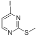 4-iodo-2-(methylthio)pyrimidine Chemical Structure