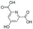 4-hydroxypyridine-2，6-dicarboxylic acid التركيب الكيميائي