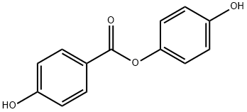 4-Hydroxyphenyl 4-hydroxybenzoate Chemical Structure