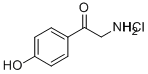 4-hydroxy-alpha-aminoacetophenone Chemische Struktur