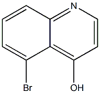 4-HYDROXY-5-BROMOQUINOLINE Chemical Structure