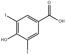 4-Hydroxy-3，5-diiodobenzoic acid Chemical Structure