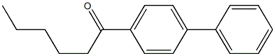 4-Hexanoylbiphenyl Chemical Structure