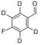 4-Fluorobenzaldehyde-2，3，5，6-d4 Chemical Structure