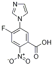 4-Fluoro-5-(1-imidazolyl)-2-nitrobenzoic Acid Chemische Struktur