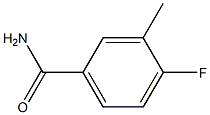 4-Fluoro-3-methylbenzamide Chemical Structure