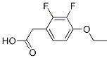 4-Ethoxy-2，3-Difluorophenylacetic Acid التركيب الكيميائي