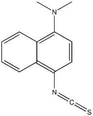 4-Dimethylamino-1-naphthyl Isothiocyanate التركيب الكيميائي